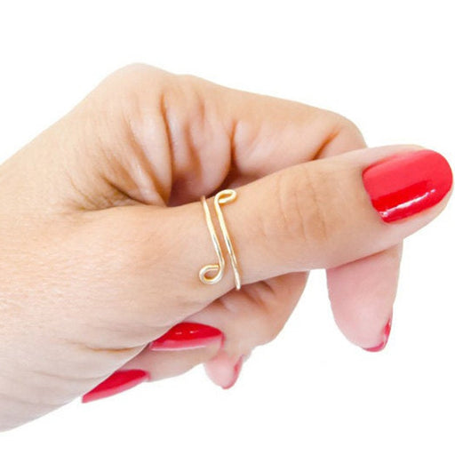 adjustable single and double layer ring, view 3 - MRSLM