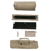 hexagonal camping sun shelter, view 7 - MRSLM