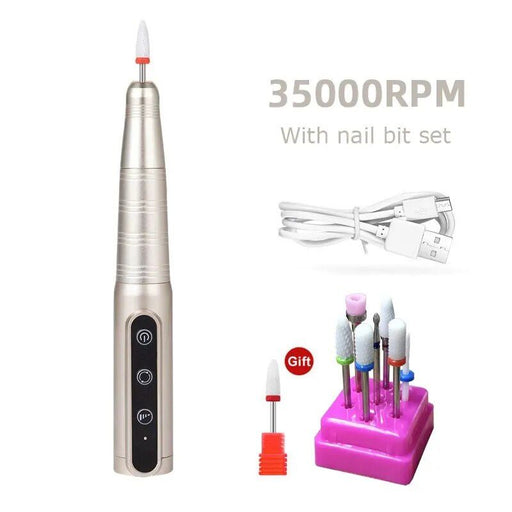 wireless nail drill pen, view 4 - MRSLM