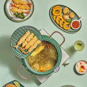 stainless steel oil frying pot, view 5 - MRSLM