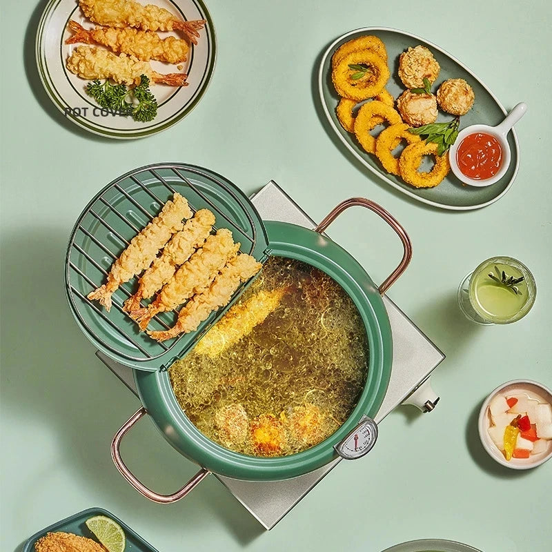 stainless steel oil frying pot, view 5 - MRSLM