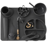 baby silicone tableware set, view 4 - MRSLM