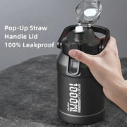 insulated water bottle, view 7 - MRSLM