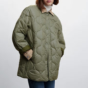 lightweight quilted button-up jacket, view 4 - MRSLM