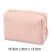 waterproof PU leather cosmetic bag, view 2 - MRSLM