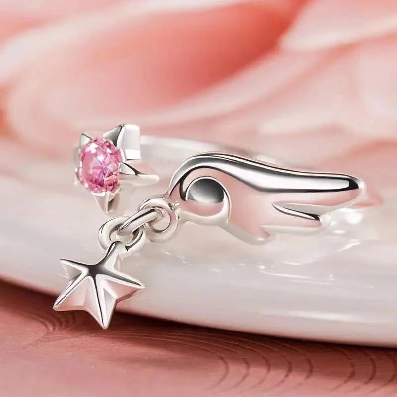 silver wings couple ring - MRSLM