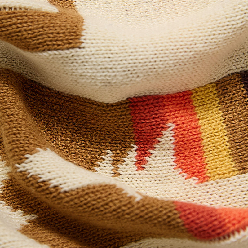 indiana cotton knitted blanket, view 9 - MRSLM