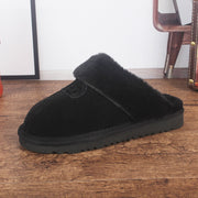 cowhide warm slippers, view 11 - MRSLM
