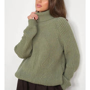 warm turtleneck sweater for women, view 13 - MRSLM
