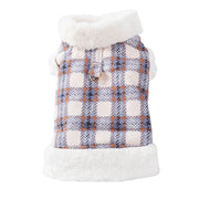 warm dog coat with D-ring, view 2 - MRSLM