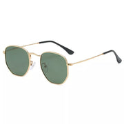 hexagon polarized vintage sunglasses, view 3 - MRSLM