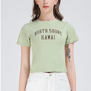 slim fit letter print tee - MRSLM