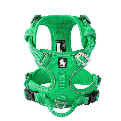 reflective camouflage dog harness, view 2 - MRSLM
