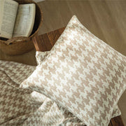 classic houndstooth throw pillow cover, view 5 - MRSLM