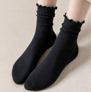women's ruffle ankle socks 5 pairs, view 14 - MRSLM