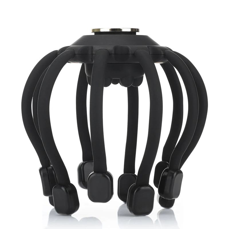 electric octopus head scalp massager, view 9 - MRSLM