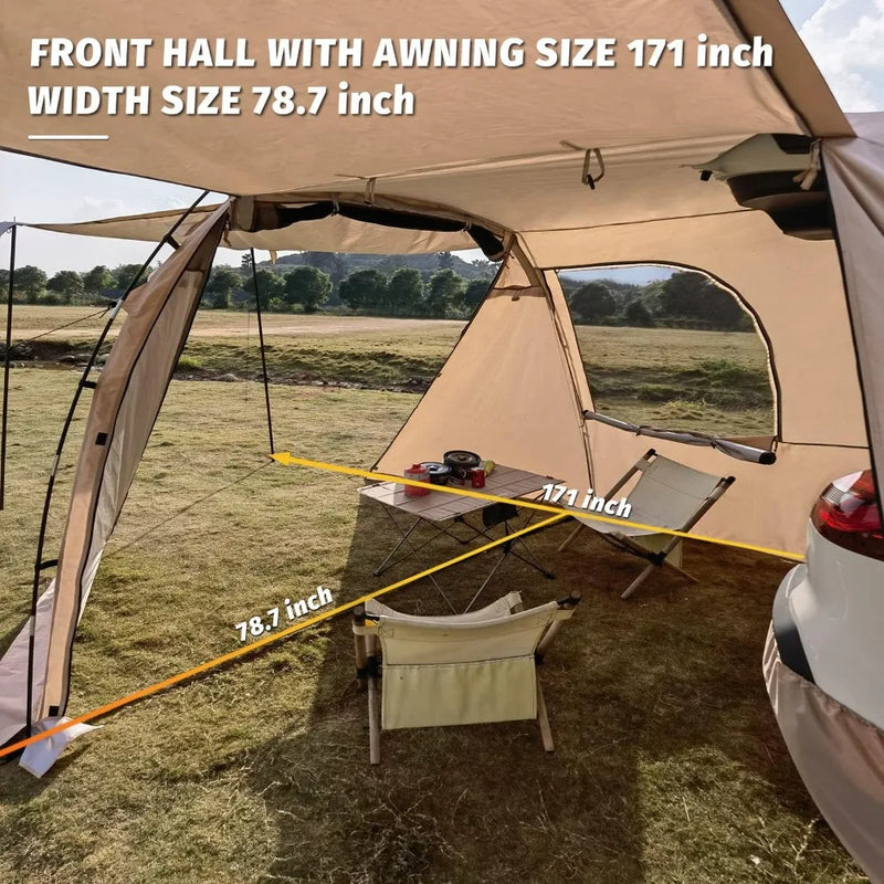 outdoor SUV tent awning, view 6 - MRSLM