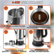 12-cup electric percolator coffee pot, view 7 - MRSLM