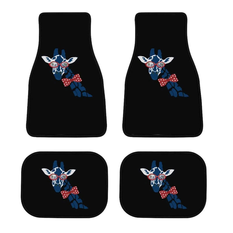 giraffe print car floor mats, view 12 - MRSLM
