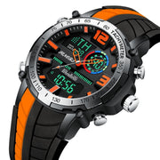 men's dual display sports watch - MRSLM