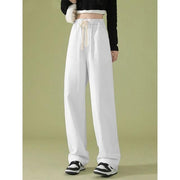 high waist wide leg pants, view 2 - MRSLM