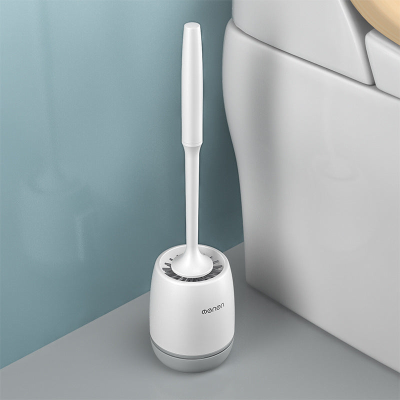 Wall-mounted silicone toilet brush, view 2 - MRSLM