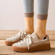 korean style retro wool socks, view 8 - MRSLM