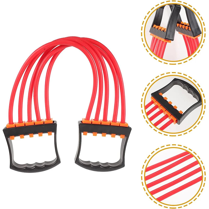 adjustable resistance chest expander, view 7 - MRSLM
