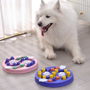 dog puzzle slow feeder bowl, view 6 - MRSLM