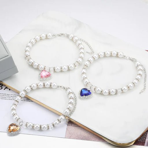 pearl breakaway pet collar - MRSLM