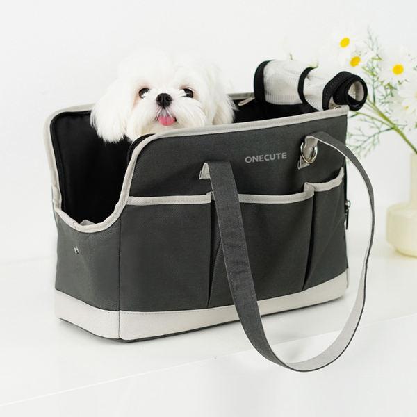 canvas pet carrier shoulder bag - MRSLM