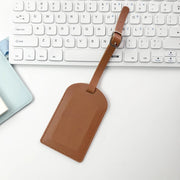 PU leather luggage tag, view 6 - MRSLM