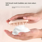 silicone shampoo brush and scalp massage comb, view 4 - MRSLM
