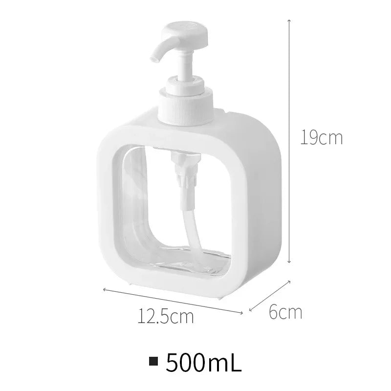refillable soap dispenser bottle, view 2 - MRSLM