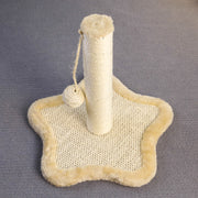 compact cat scratching post, view 3 - MRSLM
