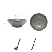 japanese ceramic ramen bowl, view 13 - MRSLM