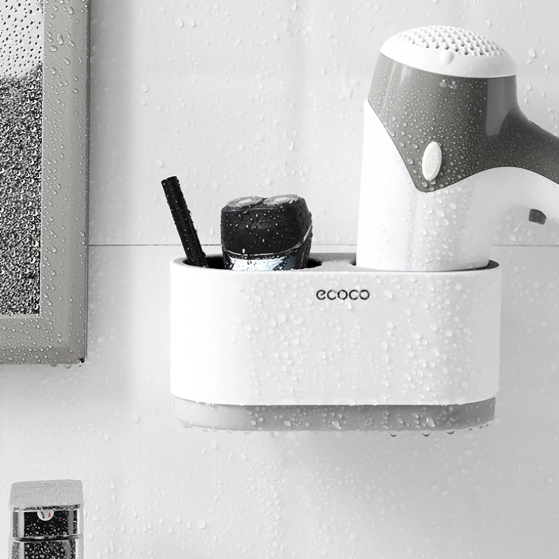 wall mounted hair dryer rack, view 9 - MRSLM