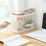 double-layer desktop storage rack, view 4 - MRSLM
