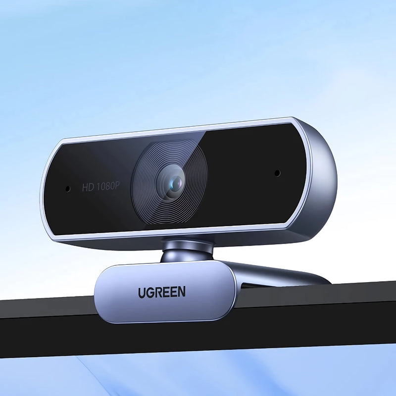 USB webcam 1080P HD with dual microphones, view 3 - MRSLM