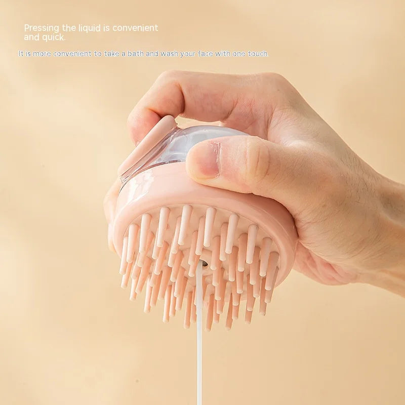 pet bath and massage brush, view 8 - MRSLM