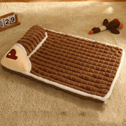 Fluffy warm removable washable pet mat, view 2 - MRSLM