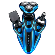 electric rotary shaver and beard trimmer, view 2 - MRSLM