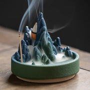 ceramic backflow incense burner, view 5 - MRSLM