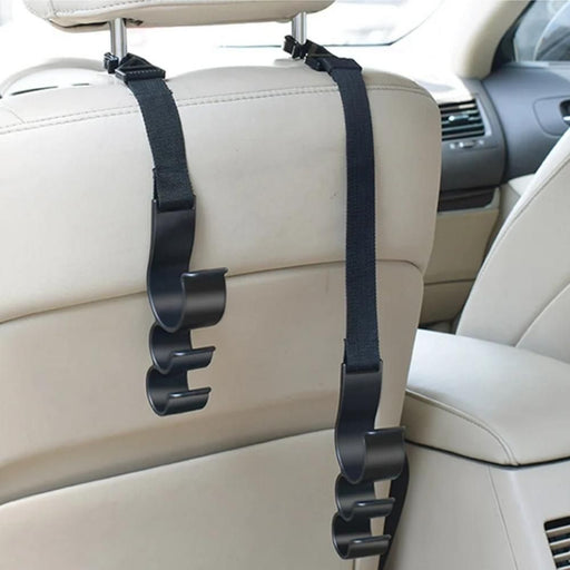 Adjustable car seat storage hooks - MRSLM