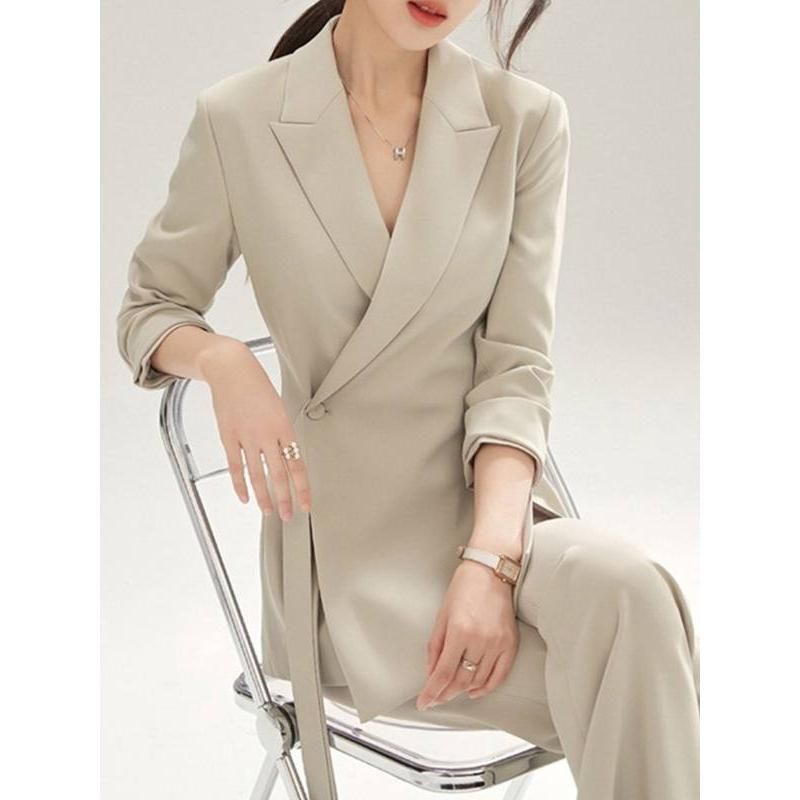 vintage office lady suit, view 4 - MRSLM