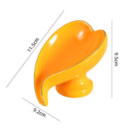 ceramic leaf soap dish, view 11 - MRSLM