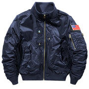 men's baseball pilot jacket, view 7 - MRSLM