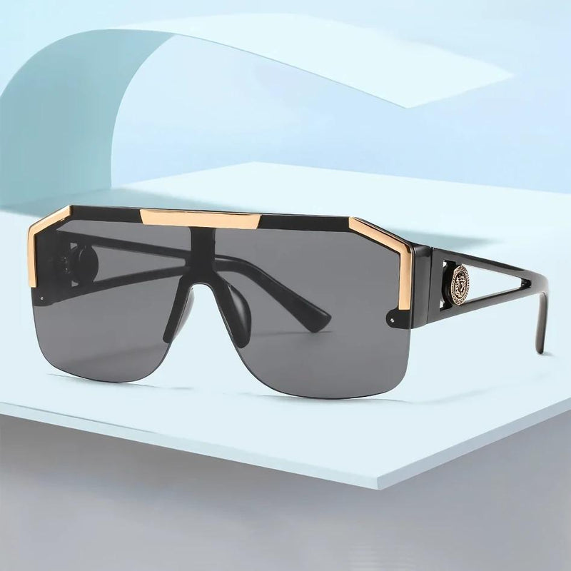 oversized square sunglasses, view 9 - MRSLM