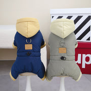 waterproof pet hoodie jumpsuit, view 8 - MRSLM