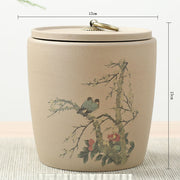 zisha ceramic tea caddy, view 4 - MRSLM